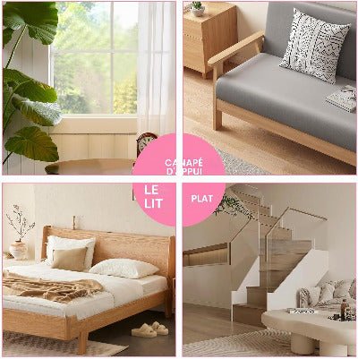 Hamac pour chat / Design bois - Chat-Mellow