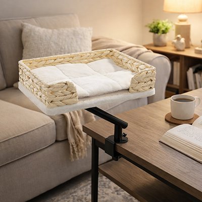Hamac pour chat | Panier de Bureau ou Table - Chat - Mellow