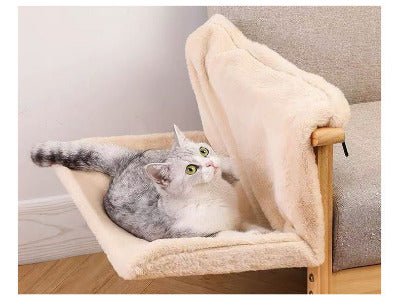 Hamac suspendu pour chat, lit radiateur sur accoudoir canapé