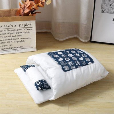 Lit chat | Kawaii Futon -bleu