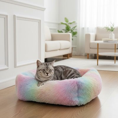 Lit pour Chat | Rectangle Douillet - Chat - Mellow