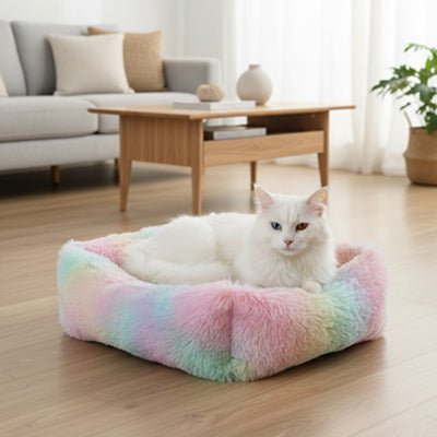 Lit pour Chat | Rectangle Douillet - Chat - Mellow