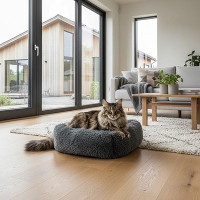 Lit pour Chat | Rectangle Douillet - Chat - Mellow