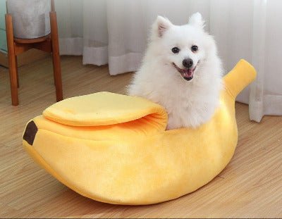Maison chat | Banane Confortable pour chiot