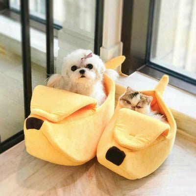 Maison chat | Banane Confortable 2 tailles