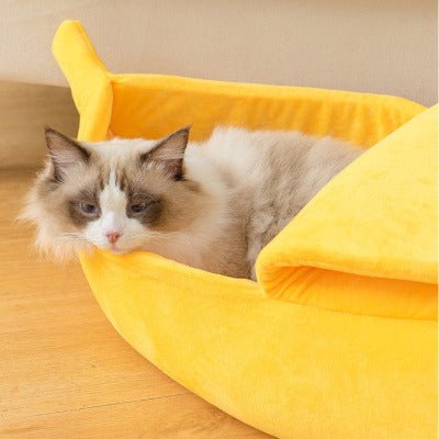 Maison chat | Banane Confortable doux