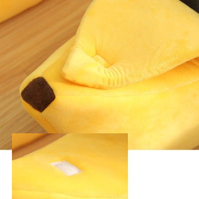 Maison chat | Banane Confortable ouverture