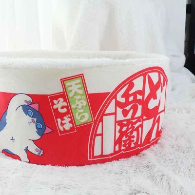 Maison chat | Kawaii Nouilles aux motifs asiatiques