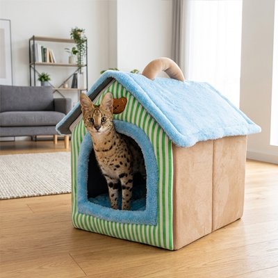 Maison pour chat | Design Confortable - Chat - Mellow