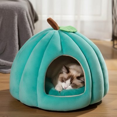 Niche à chat | Citrouille Moelleuse - Chat-Mellow