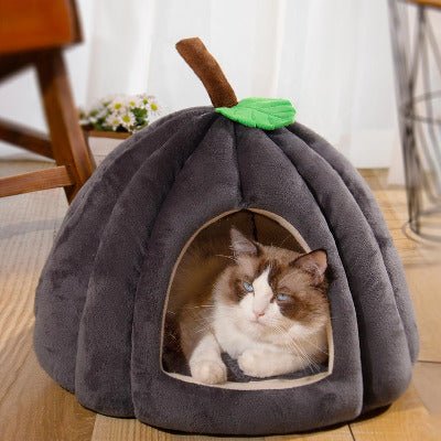Niche à chat | Citrouille Moelleuse - Chat-Mellow
