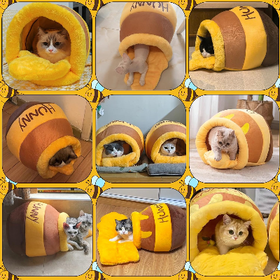 Niche Chat | Pot de Miel - Chat-Mellow
