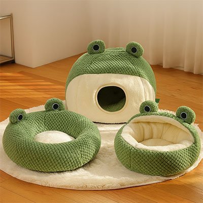 Niche pour chat | Grenouille Douce 3 formes