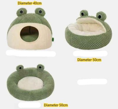 Niche pour chat | Grenouille Douce dimensions des trois formes