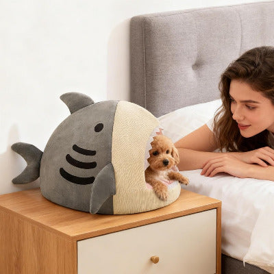 niche shark pour chat et chien