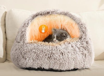 confort et chaleur lit pour chat