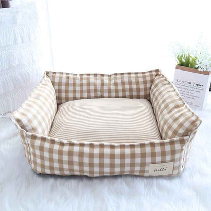 panier chat abricot