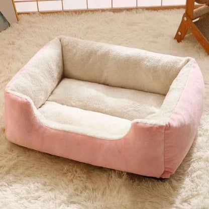 panier chat rose