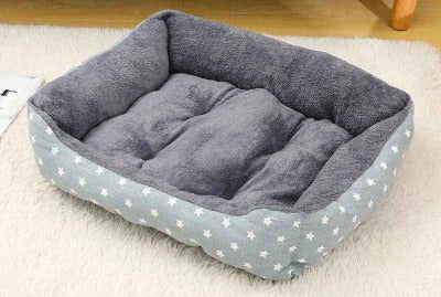 panier chat orthopédique étoiles