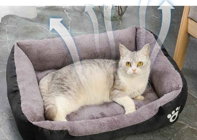 panier chat thérapeutique respirant avec chat