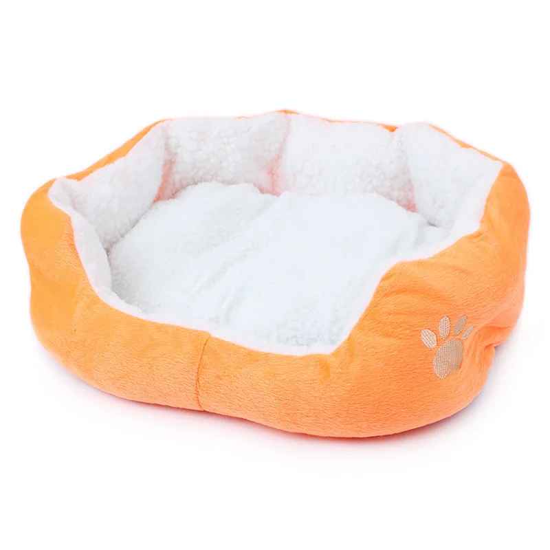 panier corbeille a chat orange