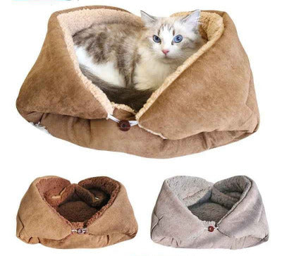 trois images du Panier pour chat transformable 