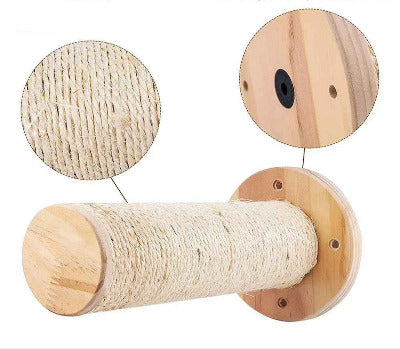 poteau d'escalade du hamac chat mura