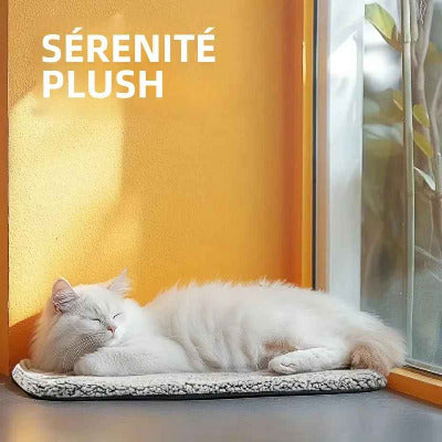 tapis de lit pour chat en peluche sérénité
