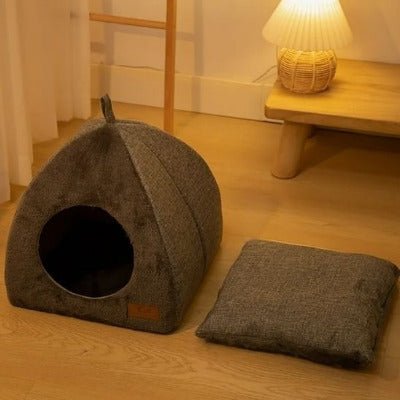 Tente à chat | Confort Design Igloo et son coussin