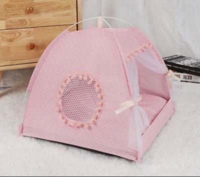 Tente pour chats des Mille et Une nuits vue de profil