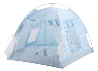 Tente pour chats des Mille et Une nuits volant bleu