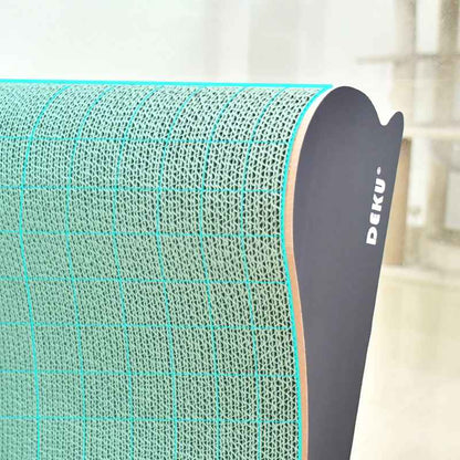 texture cartonnée du griffoir canapé lit pour chat