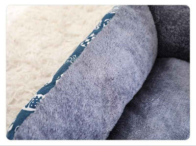 zoom bord panier chat orthopédique